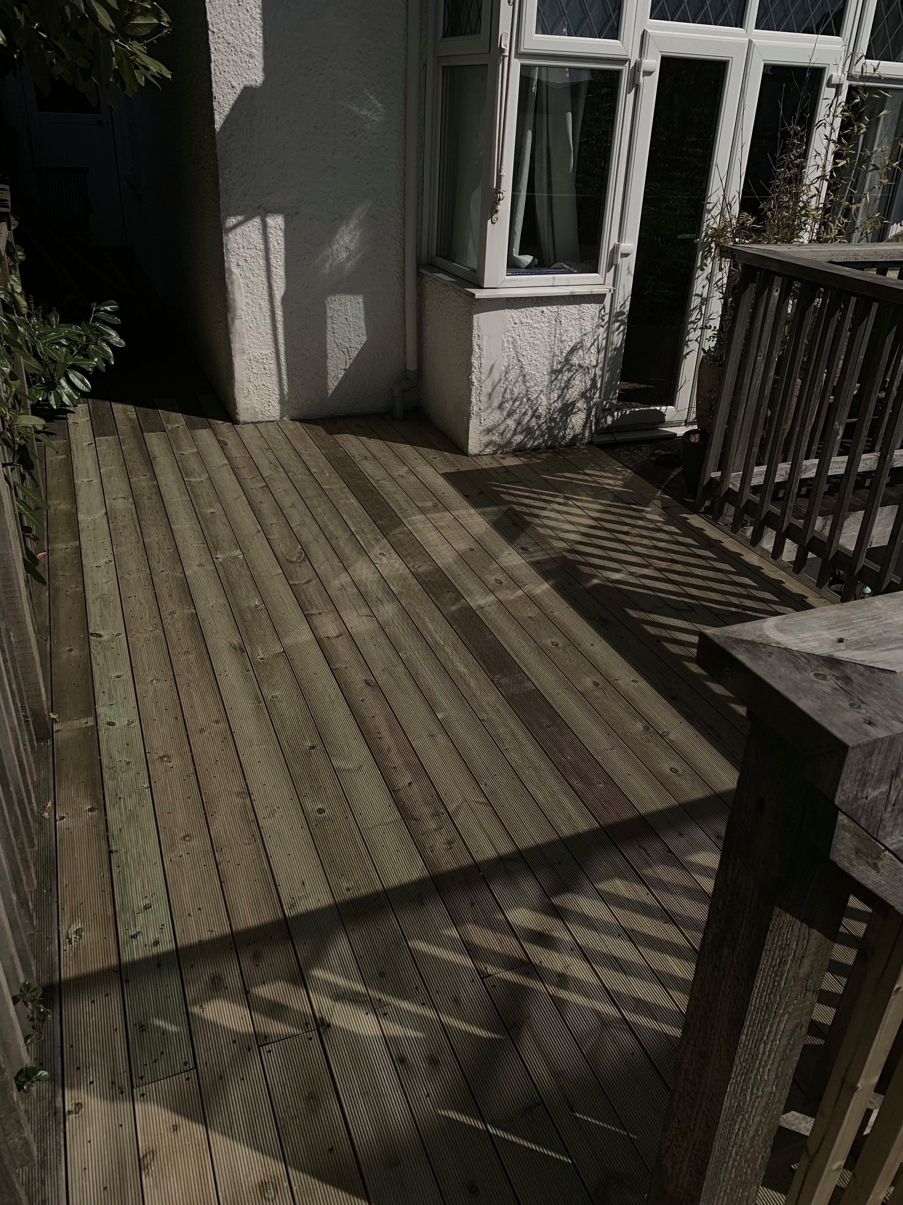 New decking and joists