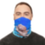Thumbnail: Blue Poppy Ulu Tube Scarf