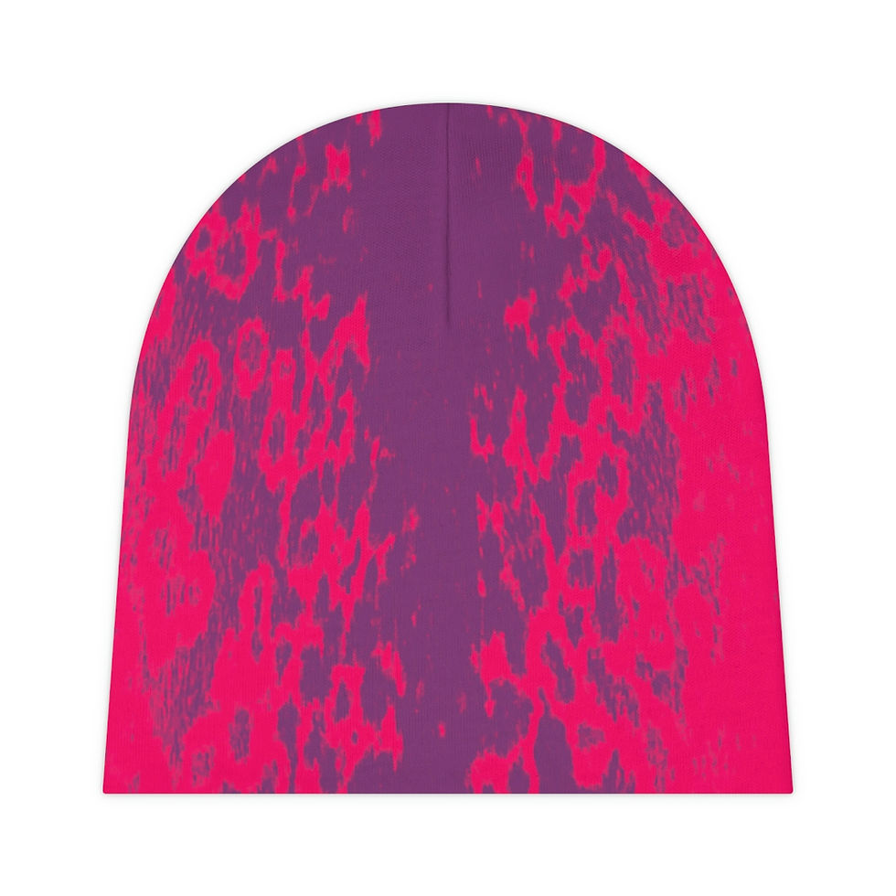 Thumbnail: Hot Pink Natchiq Baby Beanie