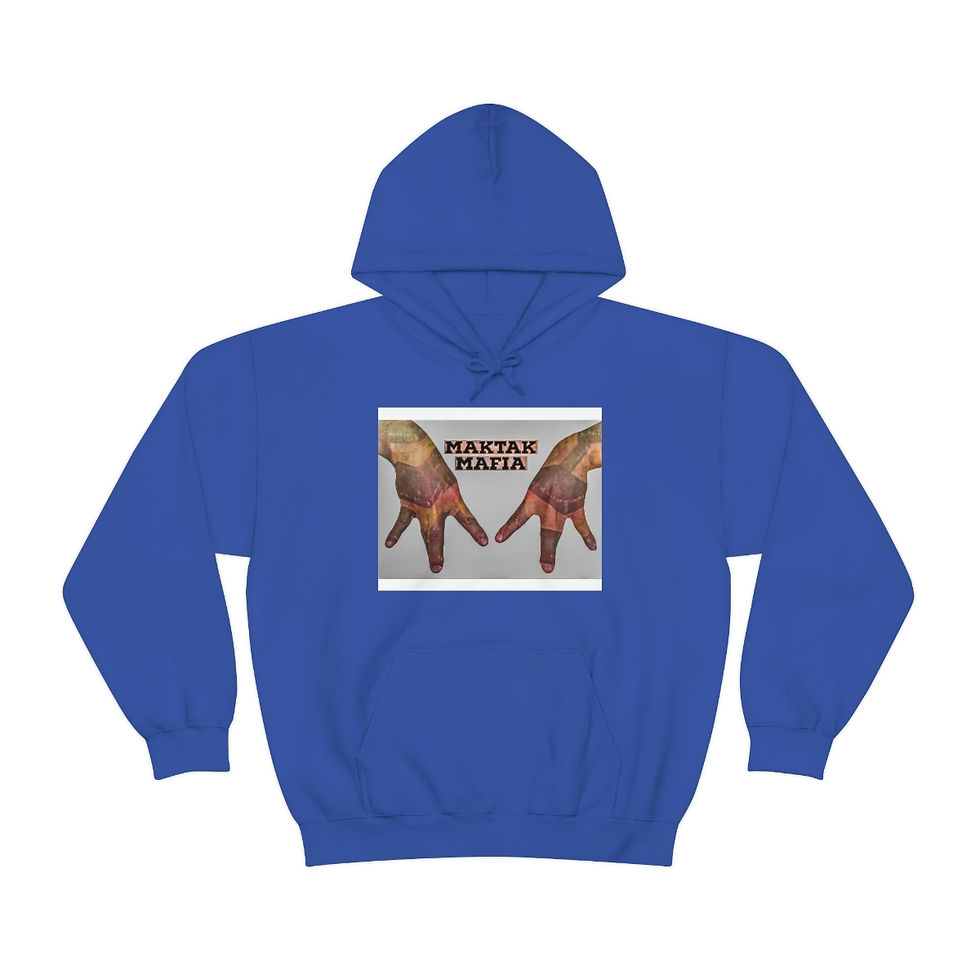 Thumbnail: Maktak Mafia by JD Unisex Heavy Blend™ Hooded Sweatshirt
