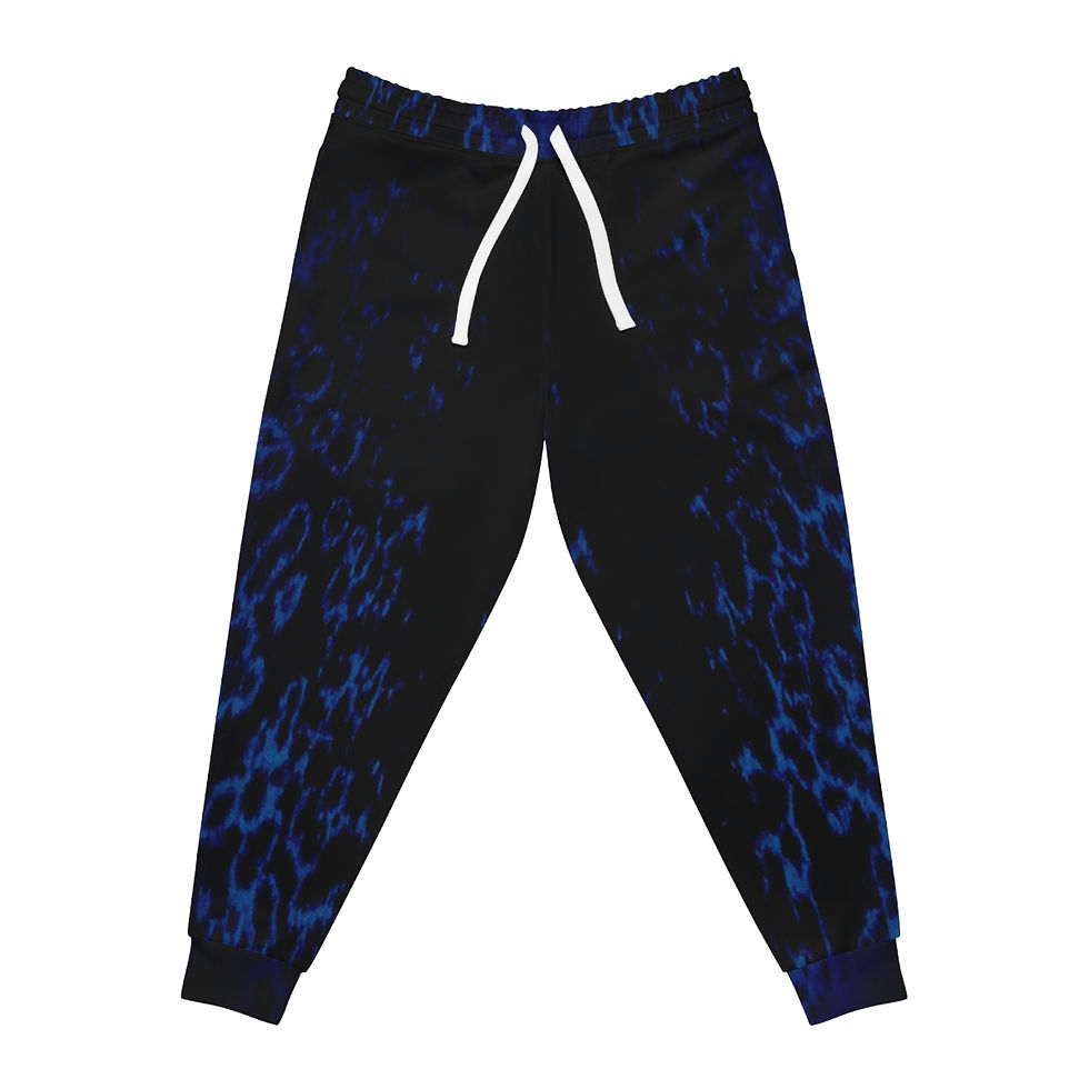 Thumbnail: Navy Natchiq Athletic Joggers (AOP)