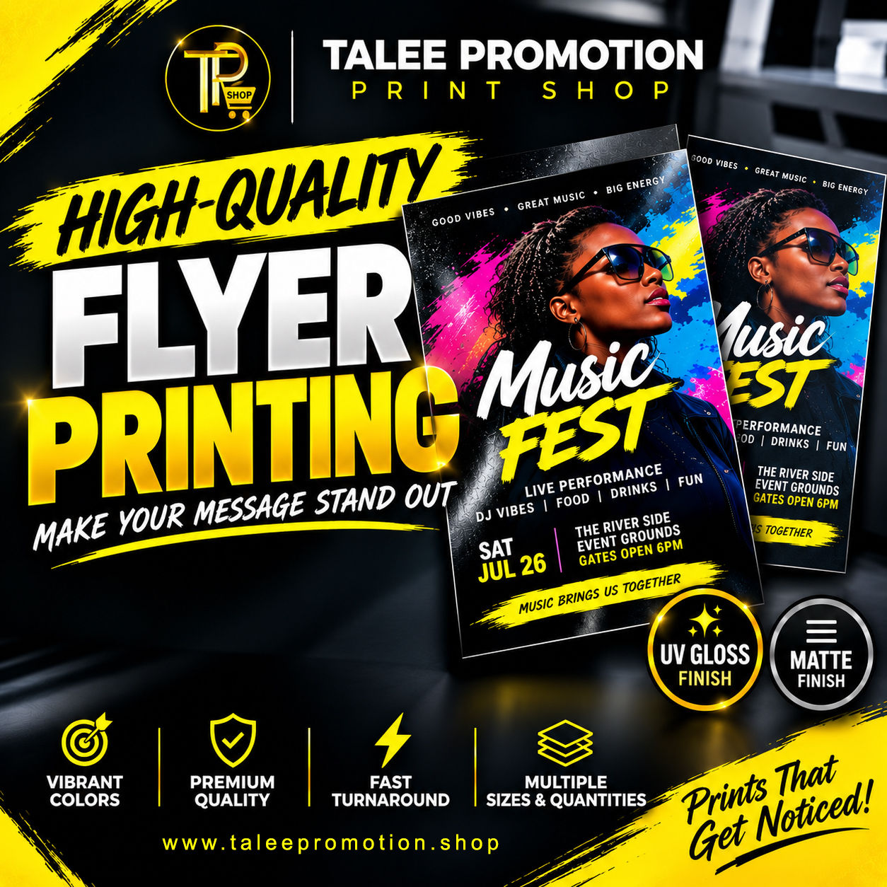 Double-Sided Flyers (Up to 1,000)