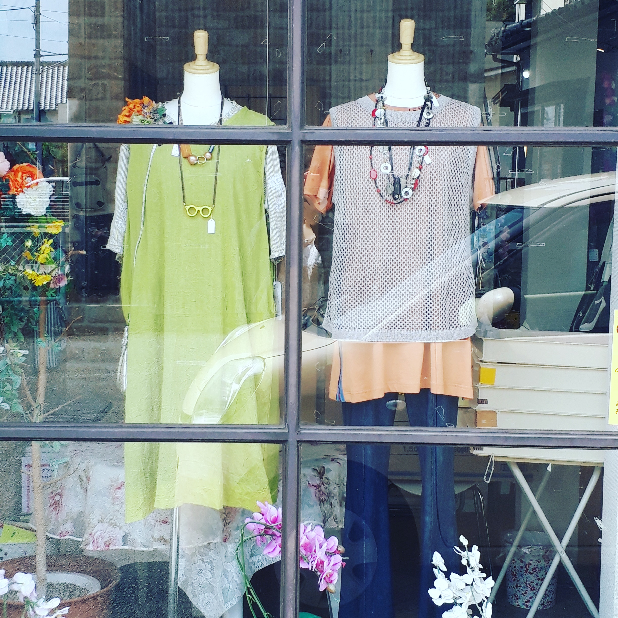 ブティック絵夢さんちのウィンドウ👗