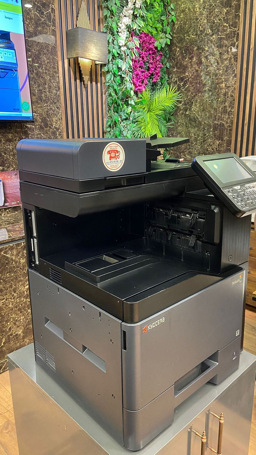 Küçük resim: 2. El Kyocera 356ci A4 Renkli Fotokopi Makinası