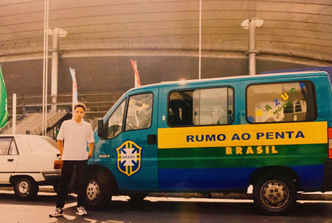 Gustavo, na Copa de 98, na França