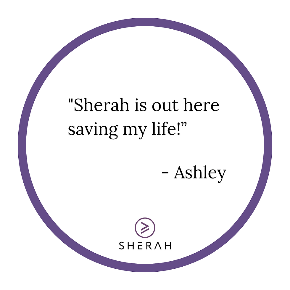 Sherah Member Customer Testimonial and Review