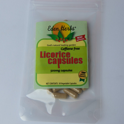Licorice Capsules Eden Herbs