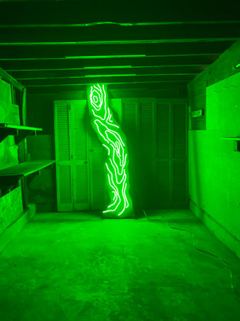 Untitled (Green Monolith 2021)