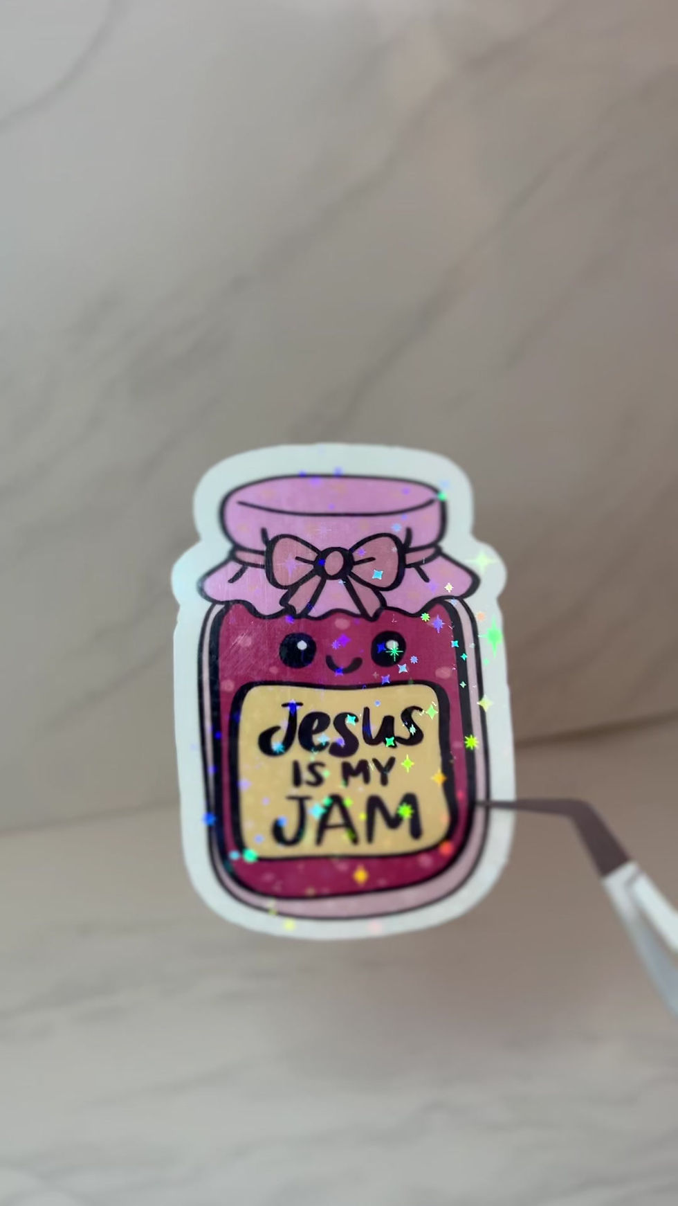 Thumbnail: Jesus is my jam sticker