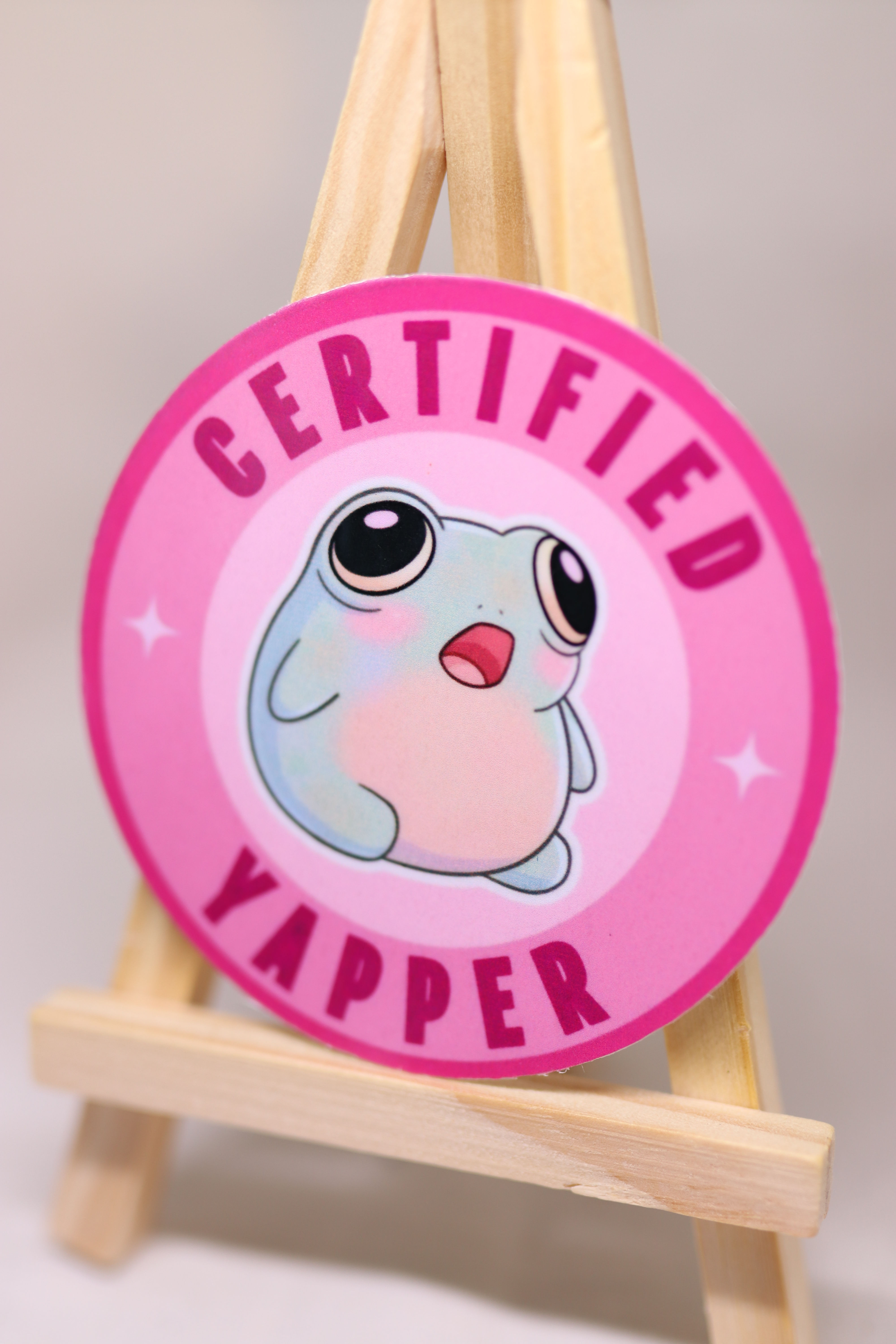 Certified yapper