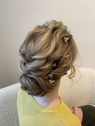 Bridal Updo by Alena Bankovska