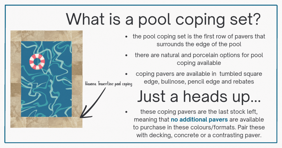What is a pool coping.gif