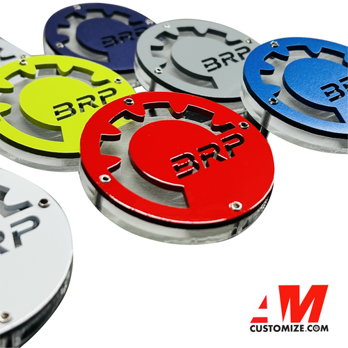 ＜ハンドメイド＞　BSA バイクエンブレムスタンド　フルカラーLED照明 AM custom RGB LED emblem Can-Am | Amcustomize