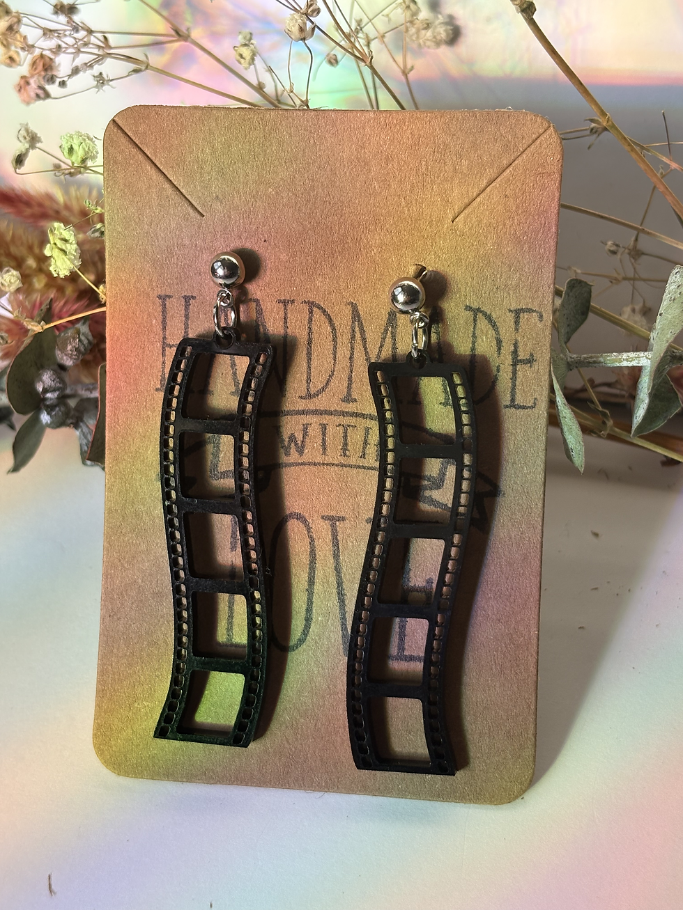 Thumbnail: Retro Film Strip Earrings