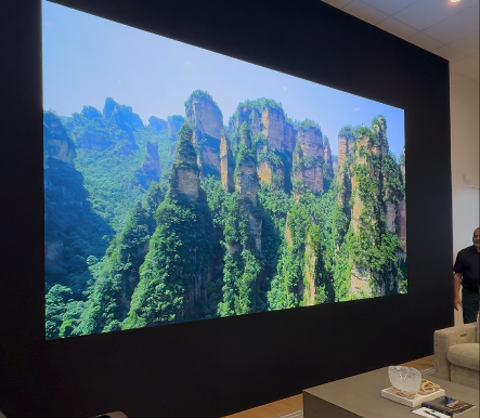 Sony Crystal Video Wall on Display at Cinematech in Davie Florida