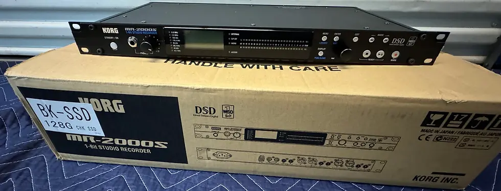 Thumbnail: KORG MR2000S 1B Studio Recorder