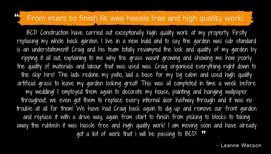 Client reviews and testimonials