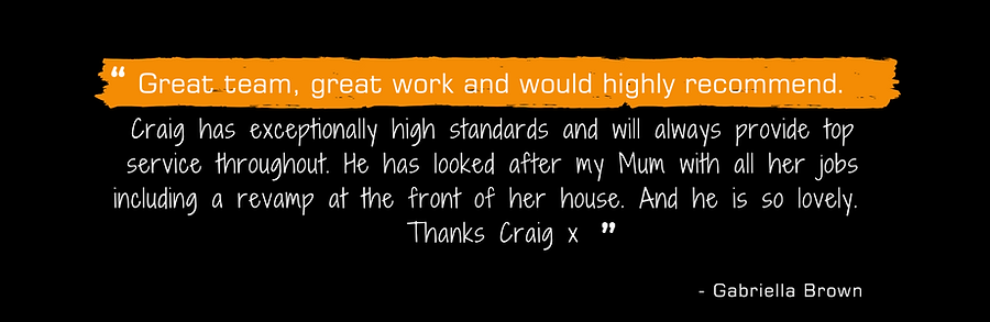 Client reviews and testimonials