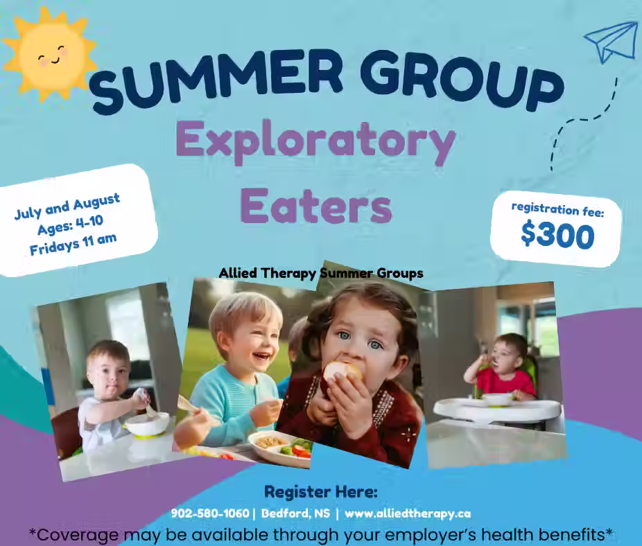 Summer Group- Exploratory Eaters