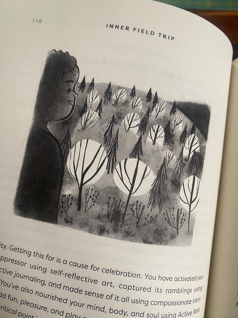 Inner Field Trip - Interior illustrations