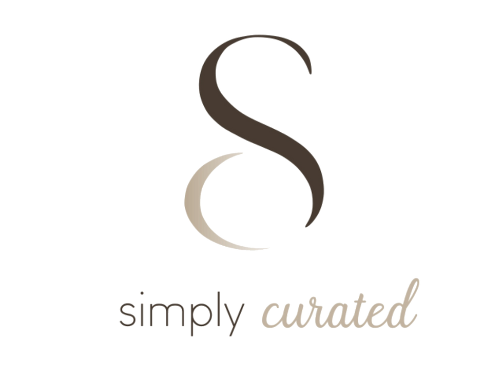 simply curated logo