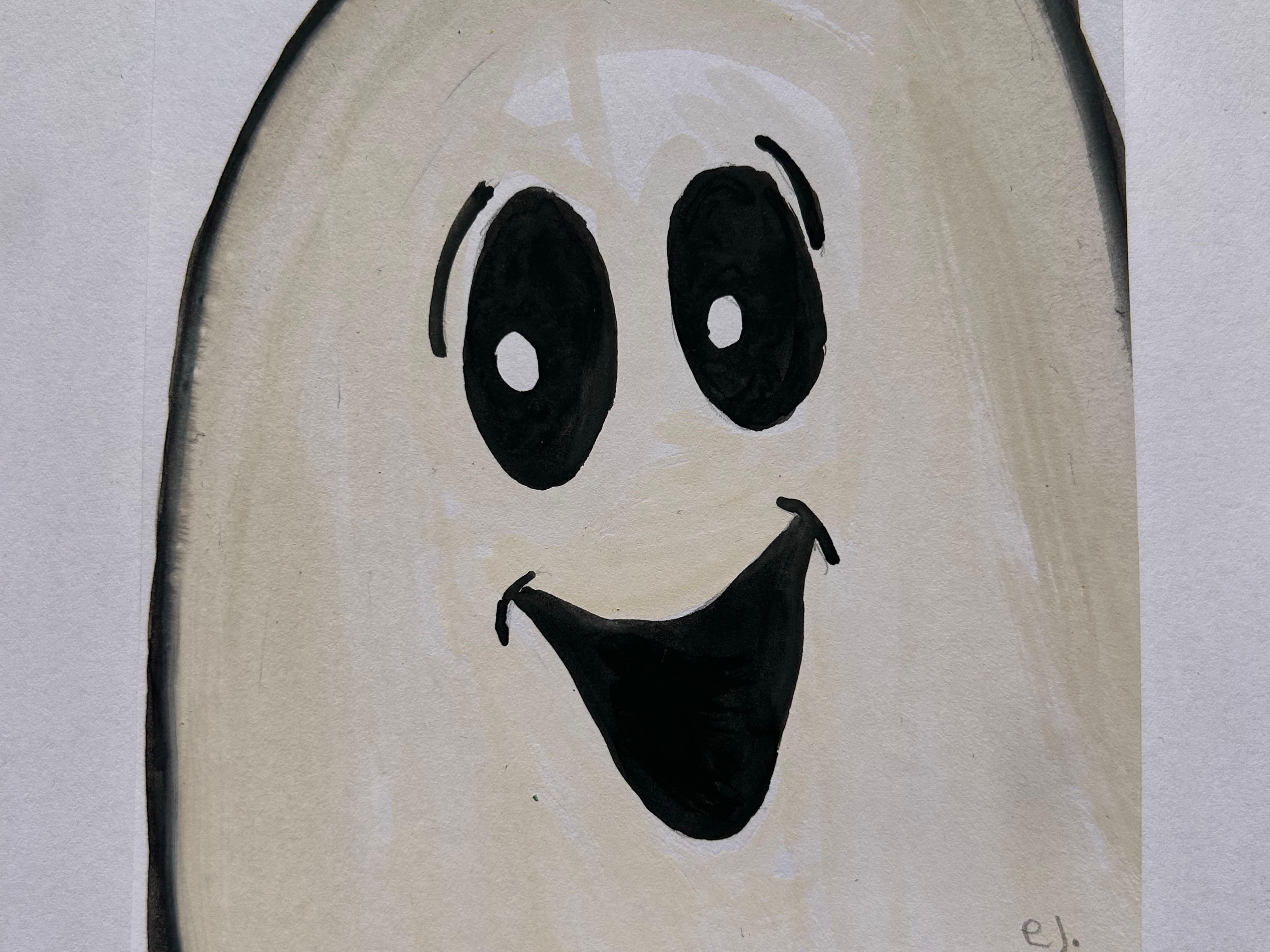 Ghost Face Art Square