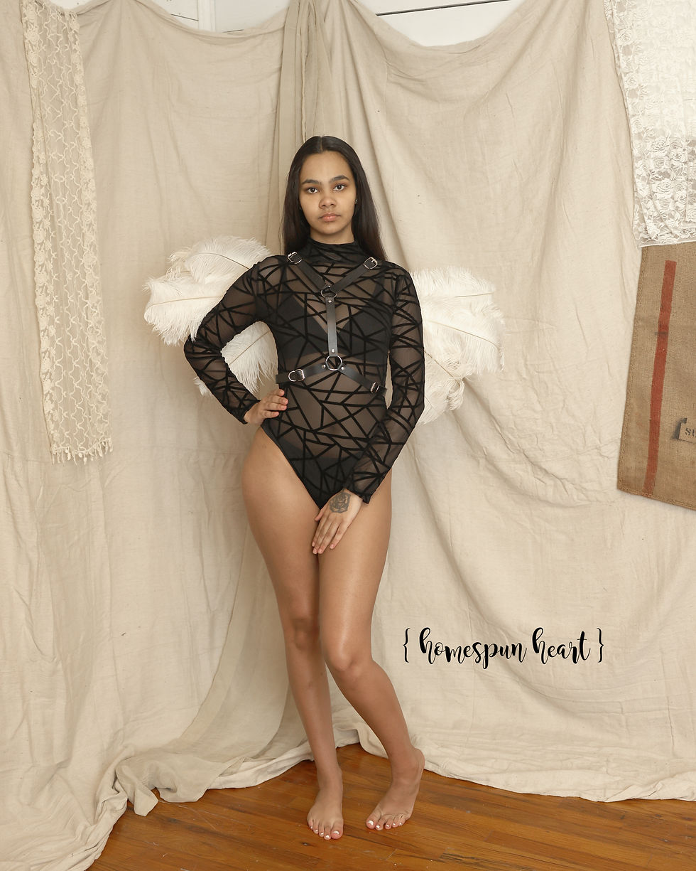 Thumbnail: Black Boudoir Hose
