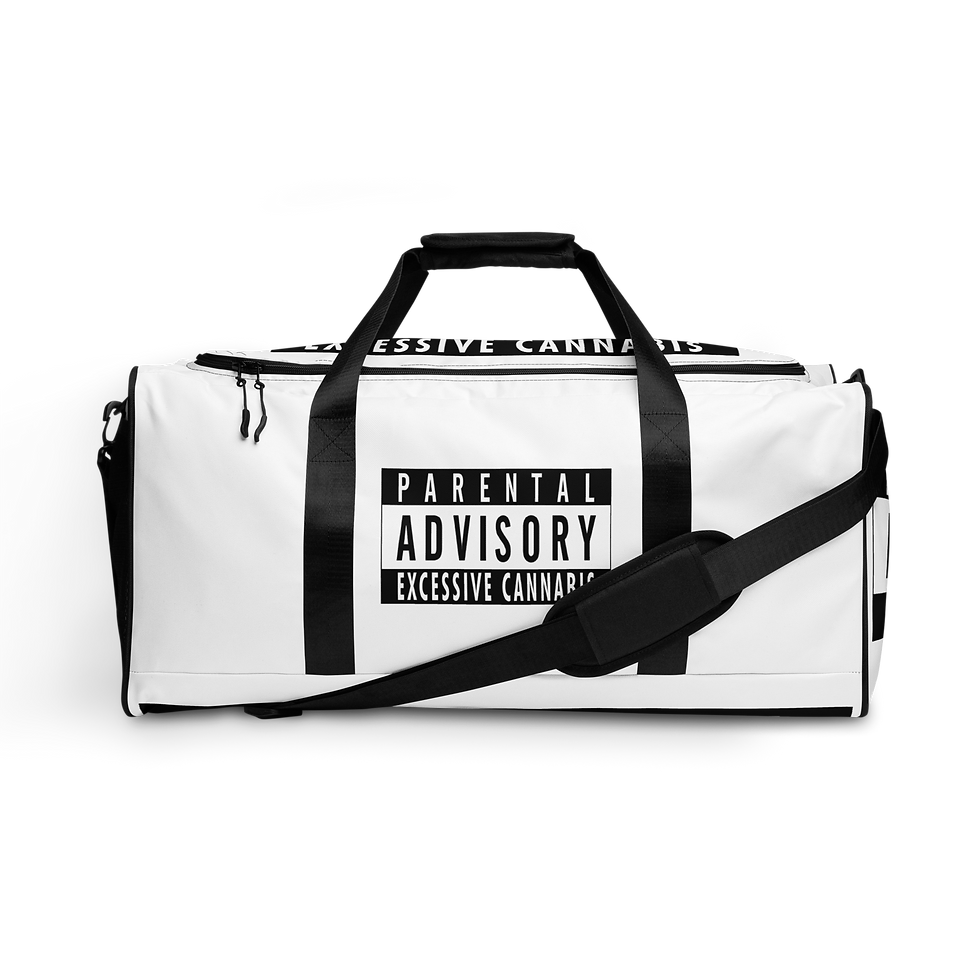 Thumbnail: Parental Advisory Excessive Cannabis - Duffle Bag