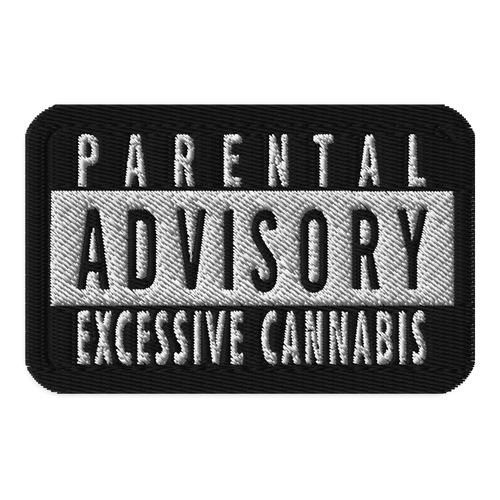 Parental Advisory Excessive Cannabis - Patch | $pliff Gang