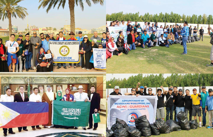 Saudi Mayor and Governor Laud Clean-Up Drive by Filipinos in Al-Khobar