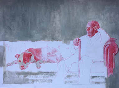 Boligrafo sobre papel. 29,7x21cm