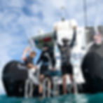 DeepSenstions crew on Ninaloo Reef