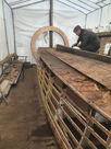 restoring boat