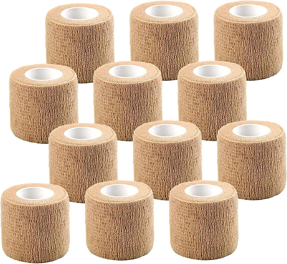 Dealmed Non-Adherent Cohesive Bandage Wrap