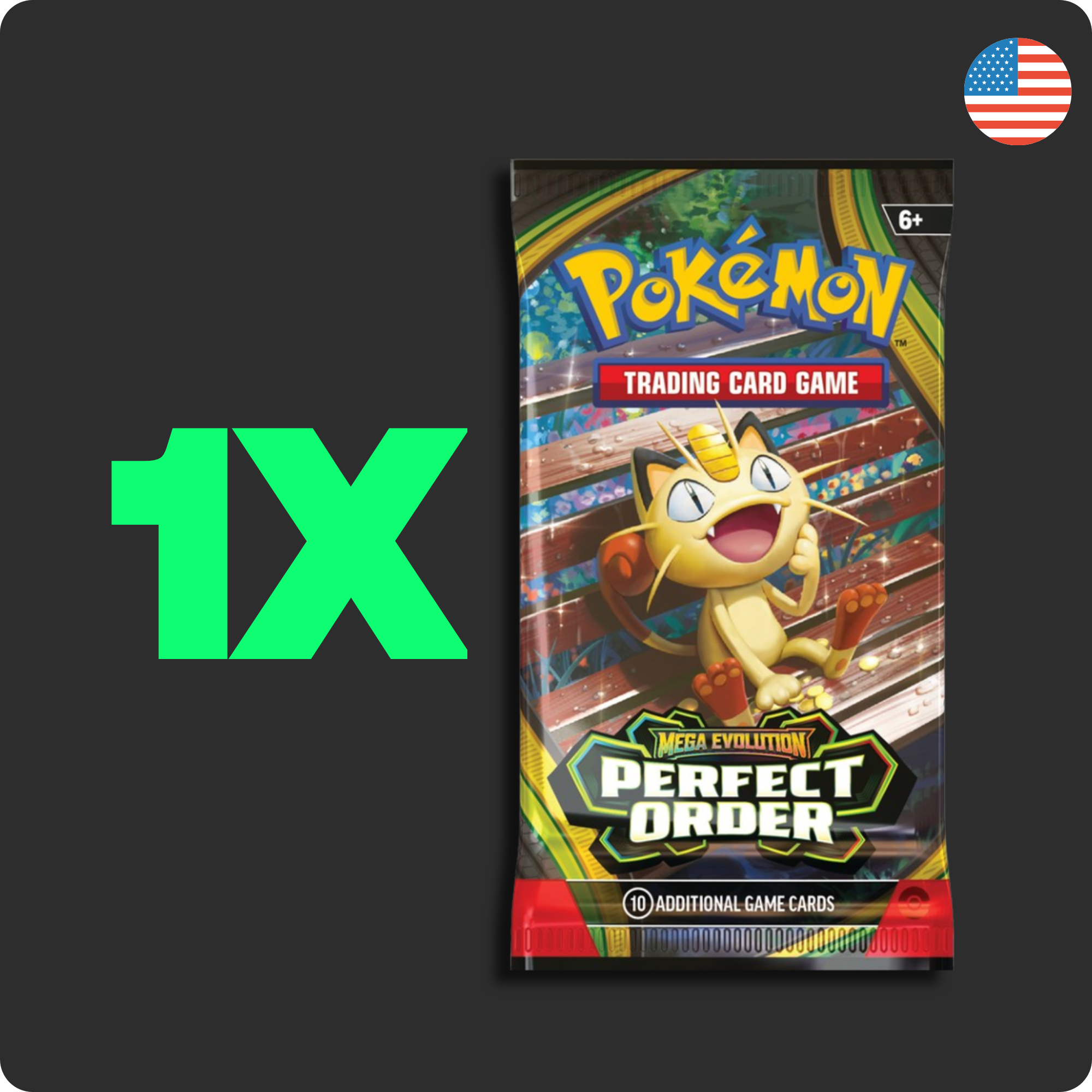 Pokemon Perfect Order English Booster Pack