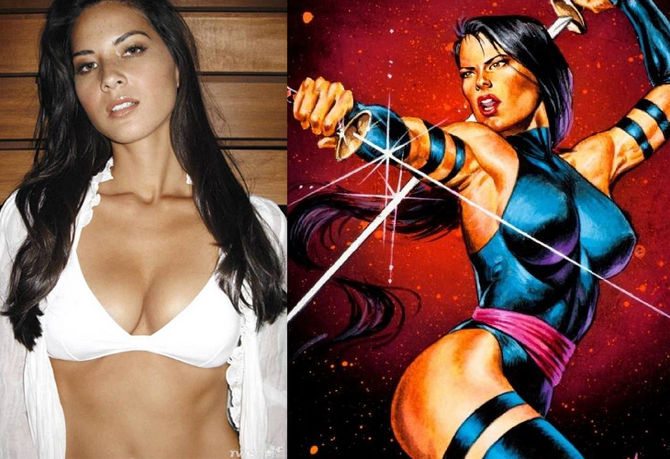 Olivia Munn is Psylocke