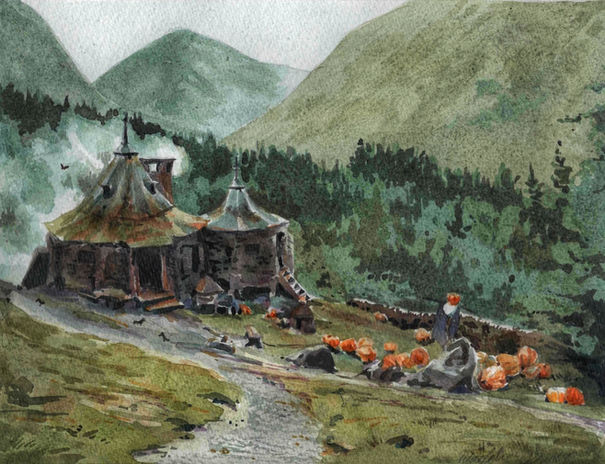 Hagrid's Hut, Harry Potter
