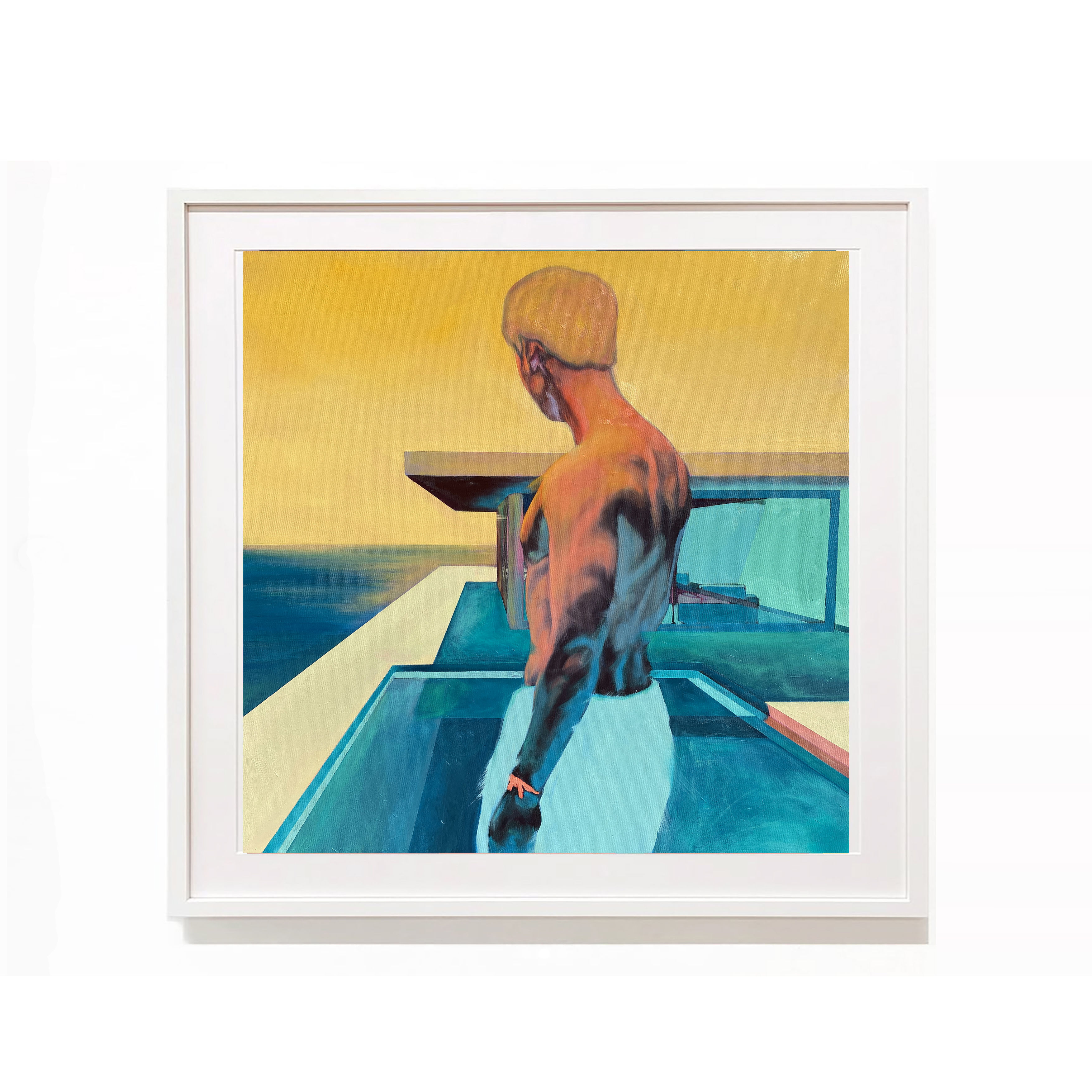 " Sérigraphie Water Memory 9 " , Yannick Fournié