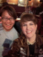 Vincent Apollo Imaoka, Marlene Sharp Laugh Factory 2024 photo from Marlene