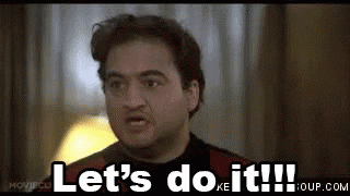 John Belushi Let's Do It.gif