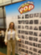 2024 conference Roxana Ickowicz in front of yearbook