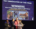 2023 TAIE Awards Karri Bean, James Zahn Rick Derr Sara Farber Will Sakran Toy Innovator of