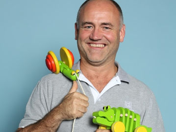 Alain De Rauw on PlanToys, Marbles, Smurfs and Life