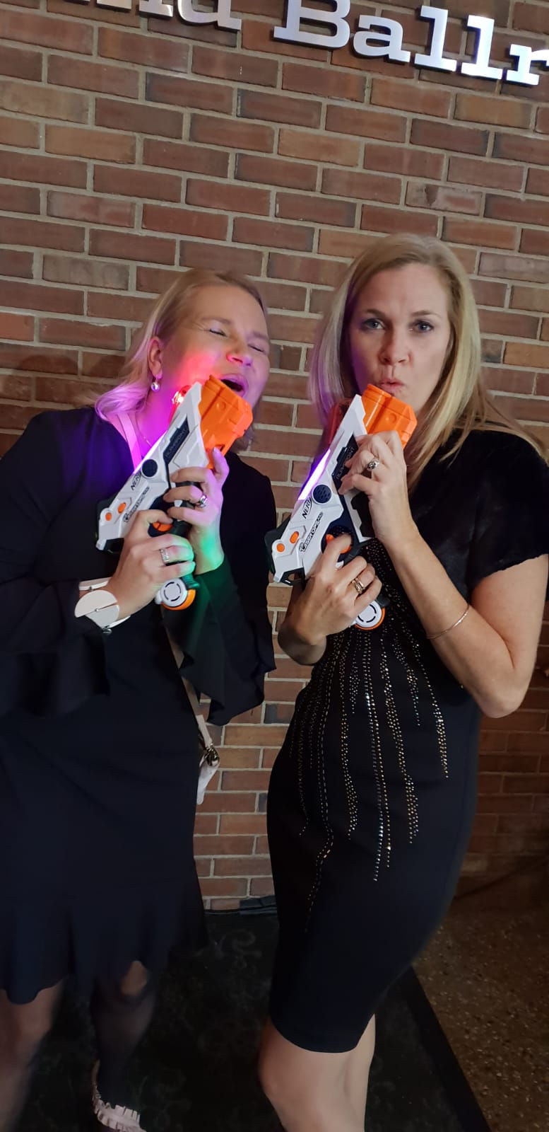 2018 TAGIES Catherine and Jenni w Nerf b