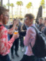 2022 ASTRA Long Beach Pub Event outside shot by Tami Murphy