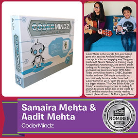HGG 2019-Samaira Mehta, Aadit Mehta-Youn