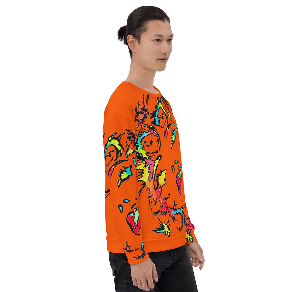 Thumbnail: Marilyn Orange / Unisex Sweatshirt