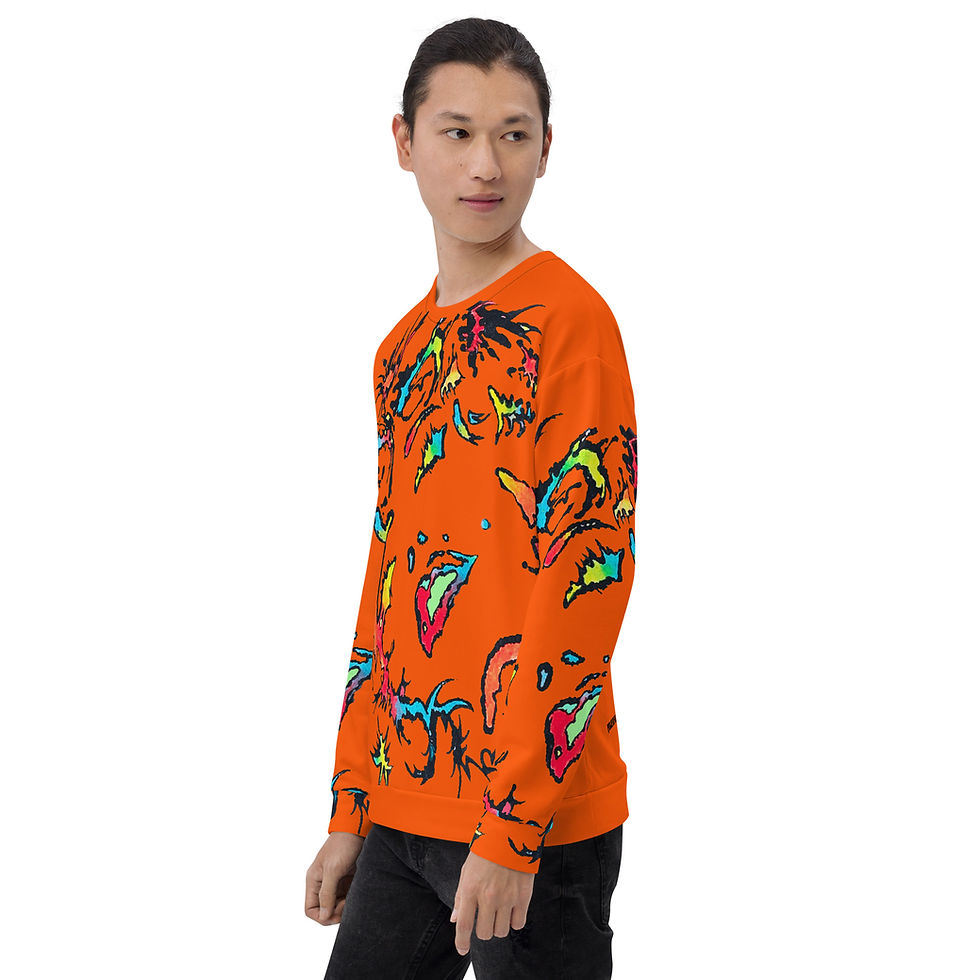 Thumbnail: Marilyn Orange / Unisex Sweatshirt