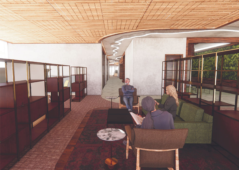 Waiting Area Perspective