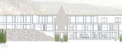 Adaptive Reuse Horizontal Section - exterior